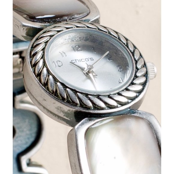 NWOT SILVERTONE CUFF WATCH - Picture 2 of 11